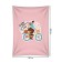 Decorative panel with photo printing "Postman with a gift", vertical, size 150x200 cm