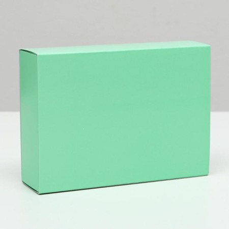 Box for sweets 6 pcs, mint, 13.7 x 9.85 x 3.86 cm-3