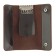 Keys case, ring, brown color