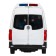 Metal machine "Mercedes Sprinter. Ambulance ”1:32, inertia, white color, light and sound effects