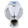 Valve Aquasfera 1045-01, 1/2 "x 3/4" x 1/2 ", internal/external/external thread, chrome