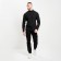 Joggers male, black color, size 32 (50)