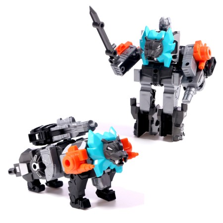The set of robots "Attack of the St. John's wort", 5 pieces, gather in one-3