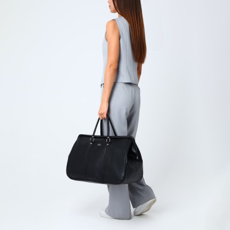 Road bag with lightning, black color-3