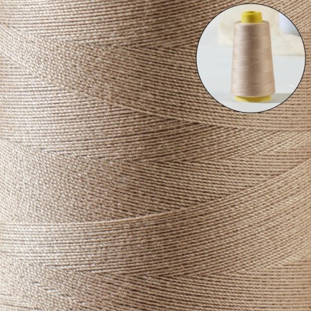 Threads 40/2, 3000 yard, beige color-1