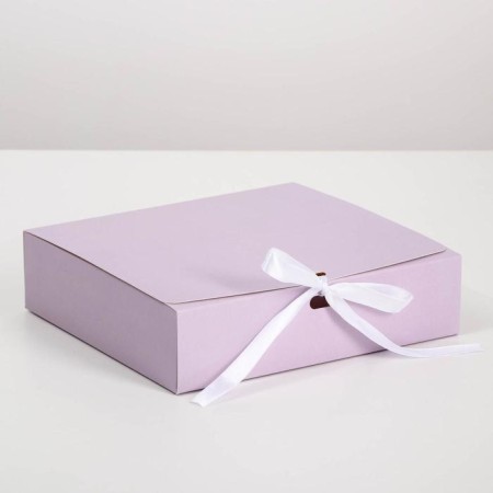Gift folding box, packaging, "lavender", 31 x 24.5 x 8 cm-2