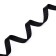Kapronic leash, 120 x 1.5 cm, black