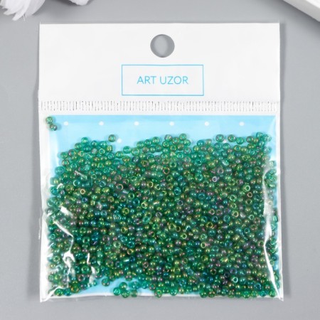 Round size 12/0 "Dark turquoise" 20 g-2