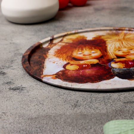 Decorative plate "Sweet Life", 20 x 0.4 x 0.32 cm, metal-2