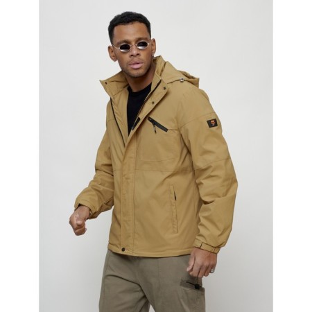 Sports male jacket, size 48, beige color-7