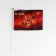 Flag "May 9", 14 x 21 cm, rod 30 cm, polyester silk