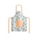 Female apron Marshmallow, size 60x80 cm, blue color