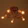 Bell chandelier BP 5x40W E27 Gold Model: 2612356