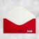 Money envelope "Congratulations", red roses and bow, 16.5 × 8 cm