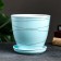 Flower pot "Magnolia" Blue, 2.4 liters
