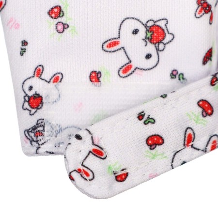 Break-cutter "Bunny", blue/green color, I crumb-8