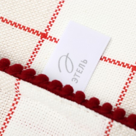 New Year. Ethel Napkin "Bright Cage" 30x40cm, 100% HL, Rogozhka 186 g/m2-2