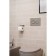 Toilet paper holder with CUT100 lid