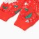 New Year. Pajama nursery (longshit/pants), red color, height 110 cm