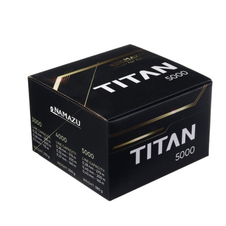 B/and Namazu Pro Titan Ti 5000, 6+1 bearing, metal spool-3