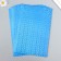 Foamiran hologram "Bright blue" 1.8 mm set of 5 sheets 20x30 cm