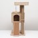 Complex for cats with a claw, with a house, 58 x 54 x 87cm, chipboard, sonoma color