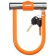 Dream Bike bicycle castle, U-shaped, 130x195 mm, Orange color