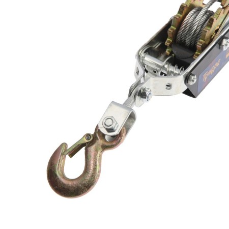 The winch lever tundra, double ratchet wheel, thrust 2 t (rise 0.8 t), cable 2 meters-7