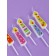 Candles for the cake "Funny Lights", 5 pcs, multi -colored