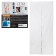 Antimosquito mesh for doors, 90 × 210 cm, on magnets, white color