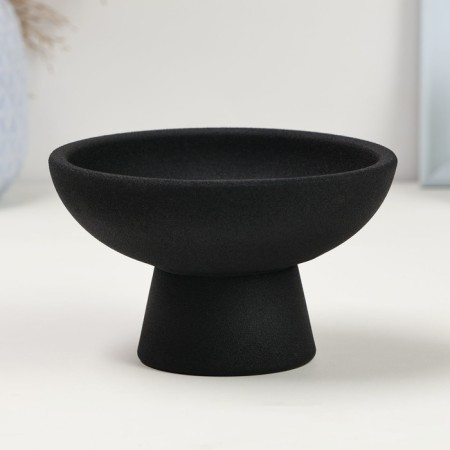 Kashpo - stand "Christopher", 13x13x8cm, black-1