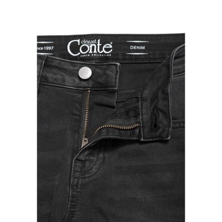 Women's jeans modeling CONTE ELEGANT, size S, Black color-6