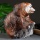 The piggy bank "Bear-host Taiga No. 2" Brown, 23x10x27cm