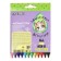 Flomasters of 12 colors Devente Pastel, with a ventilated cap, on a water -based, line width 4.6 mm