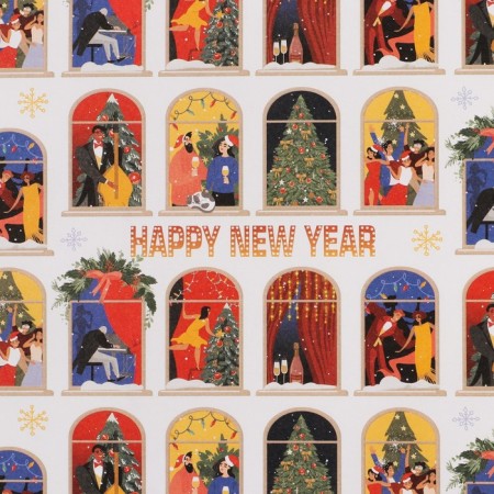 Package Crafts "Happy New Year", 70 x 100 cm, New Year-1