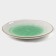 Porcelain shade "Cosmos", d = 19 cm, green color