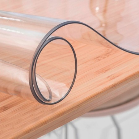 Glass "Flexible glass", thickness 1 mm, 80x80 cm