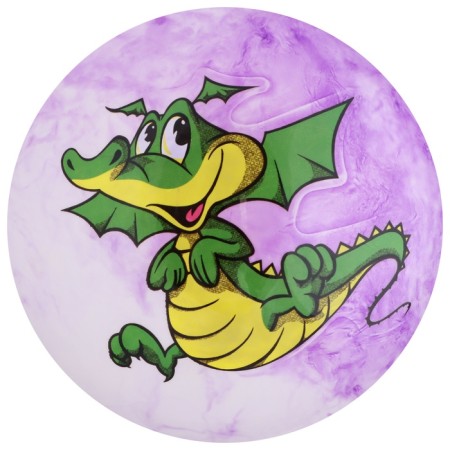 Children's ball "dinosaurics", d = 25 cm, 60 g, color mix-4