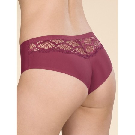 Female cowards, size 44, burgundy color