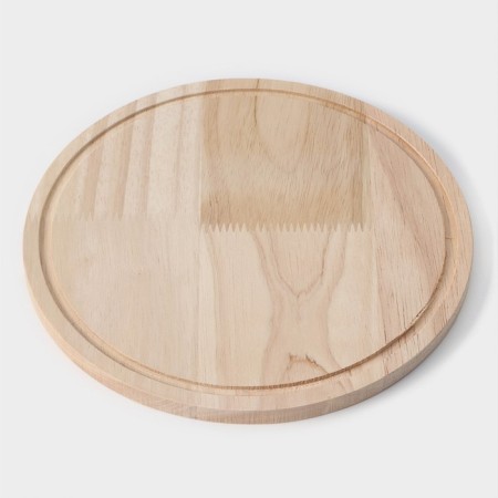 Cutting board Magistro "oak", d = 20 cm, oak-3