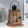 Summary tree on 1 candle "Lantern - trapezoid" aged 26x16x16 cm