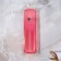 Case for toothbrushes and pasta, pink, 21 x 5.5 cm