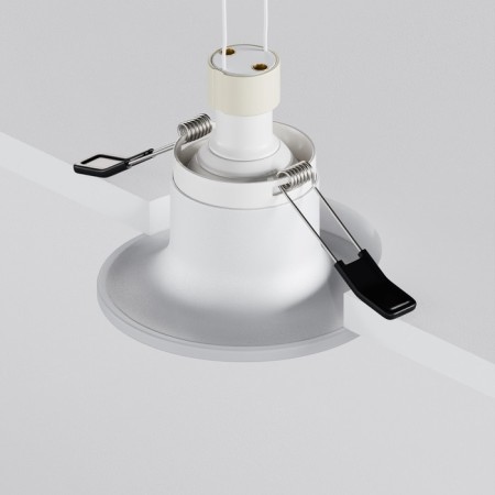 Technical DL094-GU10-W Spark, 100x100x55 mm, GU10, 1x10W, white color, white color-5