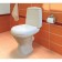 Jika Era toilet bowl, horizontal release, without seat