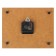 Carty clock is wall-mounted, interior "stylish", silent, 25 x 35 cm