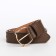 Building belt, width 3 cm, screw, buckle metal, brown color