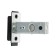 Stiring interior door Lockland zkm2bl, black color, plastic tongue