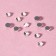 Rhinestones “circle”, glass, d = 2.8 mm, 100 pcs, silver color