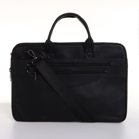 Male bag, black color-3