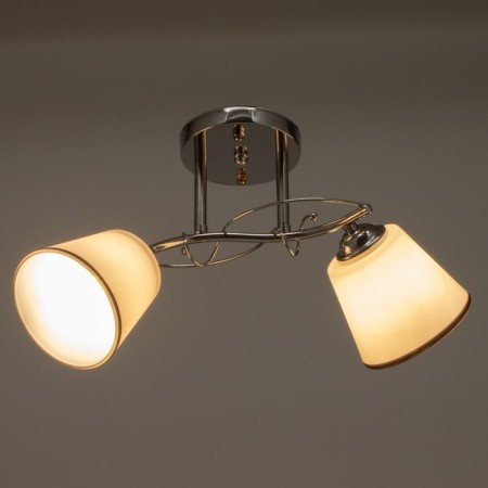 Chandelier 2177/2 E27 40W chrome 43x26x22 cm Bayerlux-2